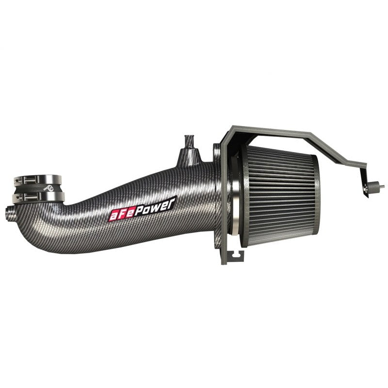 aFe POWER Magnum FORCE Carbon Fiber Stage 2 Track Series Pro Dry S CAIS - 11-18 Dodge Challenger V8