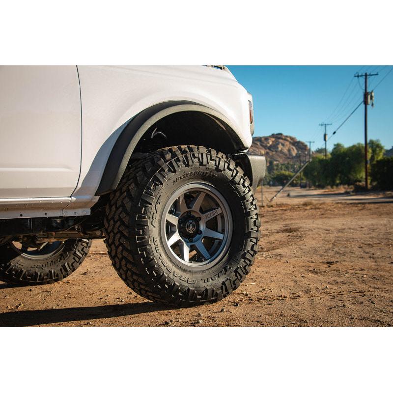 ICON 2021+ Ford Bronco 3in Lift C/O Spacer Kit - T1 Motorsports
