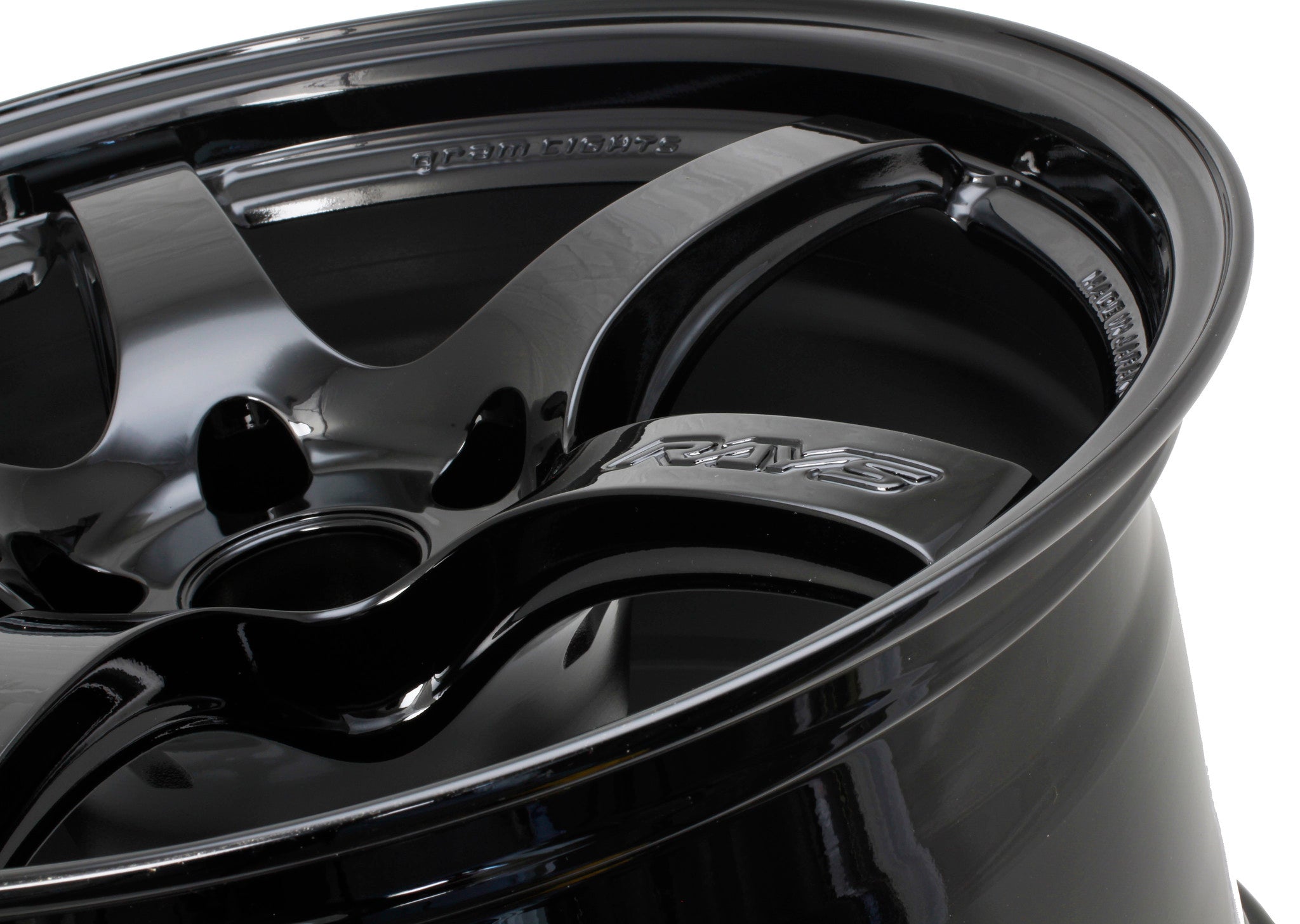 Rays Gram Lights 57CR - 19x9.5 +25 / 19x10.5 +12 / 5x114.3 - Glossy Black (GX) - T1 Motorsports