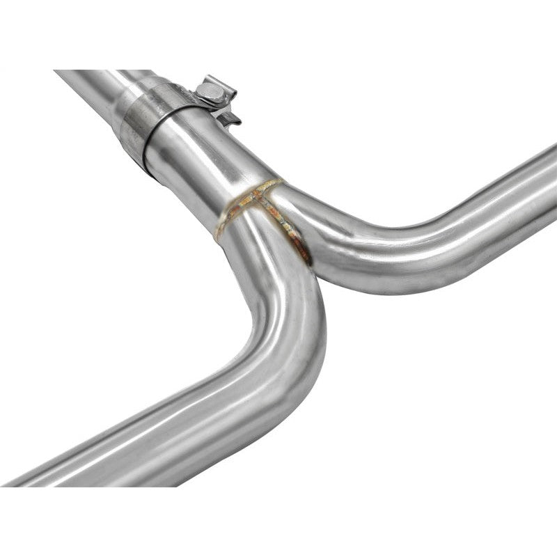 aFe Takeda Exhaust 2.25in to 2in Dia 304SS Cat-Back w/Polished Tips 08-12 Honda Accord Coupe V6 3.5L