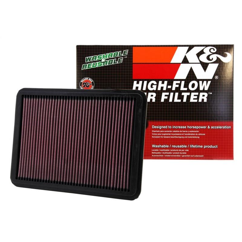 K&N 04-09 Lexus GX470 4.7L / 02-08 Toyota 4Runner / 01-07 Sequoia / 00-06 Tundra Drop In Air Filter
