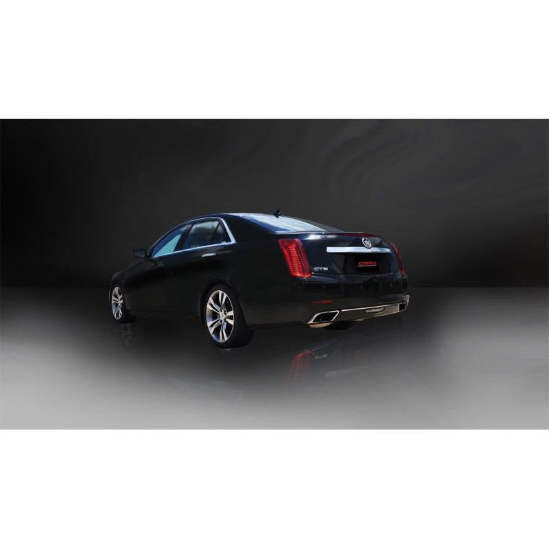 Corsa Sport Axle-Back Exhaust - 2014-2016 Cadillac CTS-V Sport 3.6L V6 Automatic