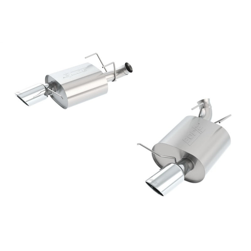 Borla 13-14 Mustang GT/Boss 302 5.0L V8 RWD Single Split Rr Exit Touring Exhaust (rear section only) - T1 Motorsports