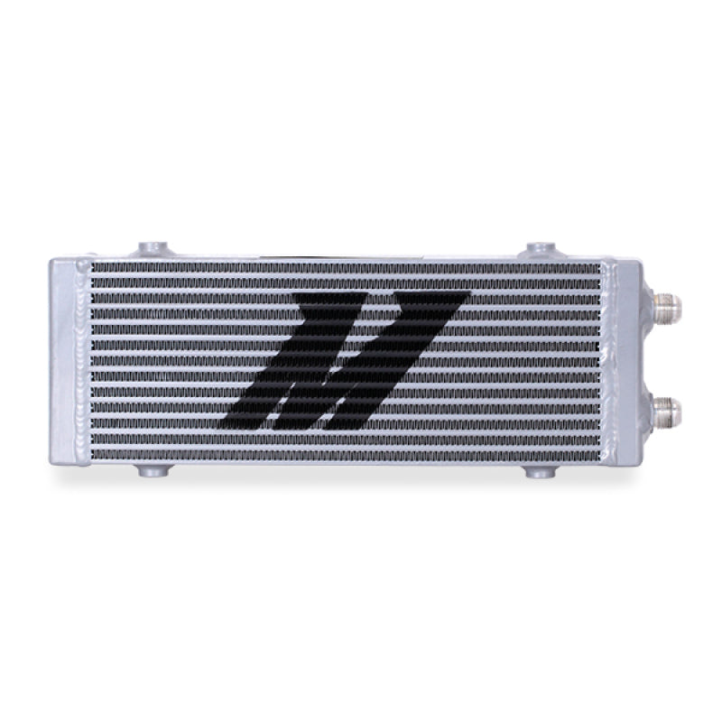 Mishimoto Universal Medium Bar and Plate Dual Pass Silver Oil Cooler - T1 Motorsports