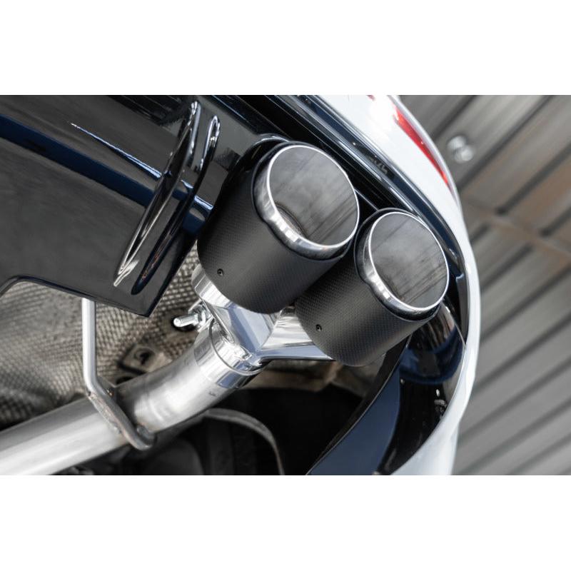 MBRP 14-17 Audi SQ5 3.0T Dual Rear Exit Axle Back w/ Quad Carbon Fiber Tips - T304 - T1 Motorsports