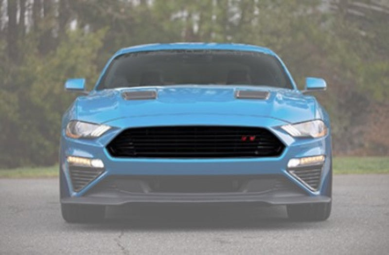 ROUSH 2018+ Ford Mustang Black Upper Grille Kit