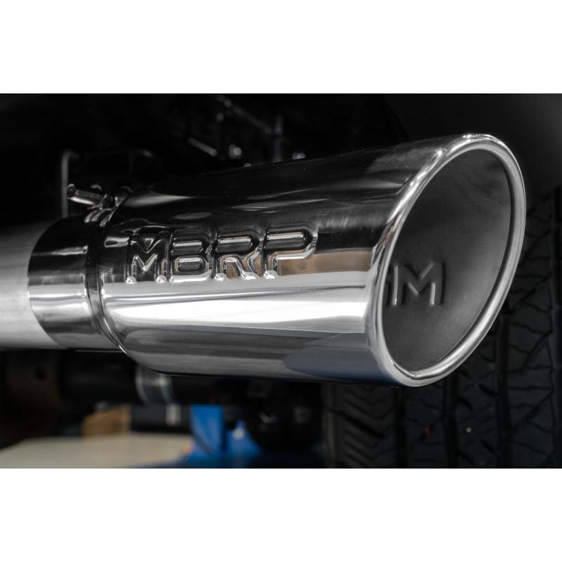 MBRP 2021+ Ford F-150 2.7L/ 3.5L Ecoboost 5.0L Single Side 3in Black Coated Catback Exhaust - T1 Motorsports