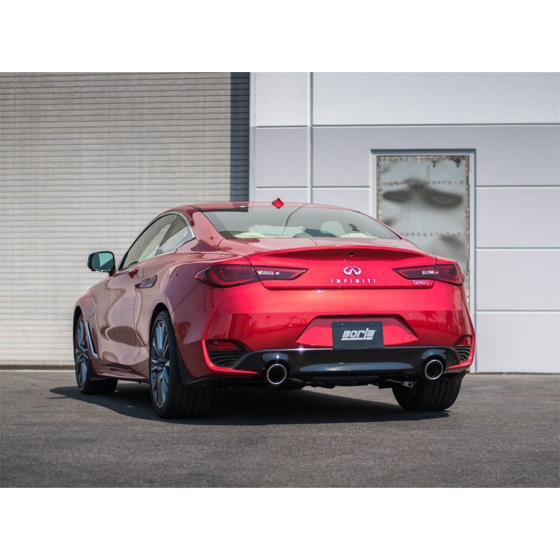 Borla 2017 Infiniti Q60S 3.0T V6 S Type Catback Exhaust - T1 Motorsports