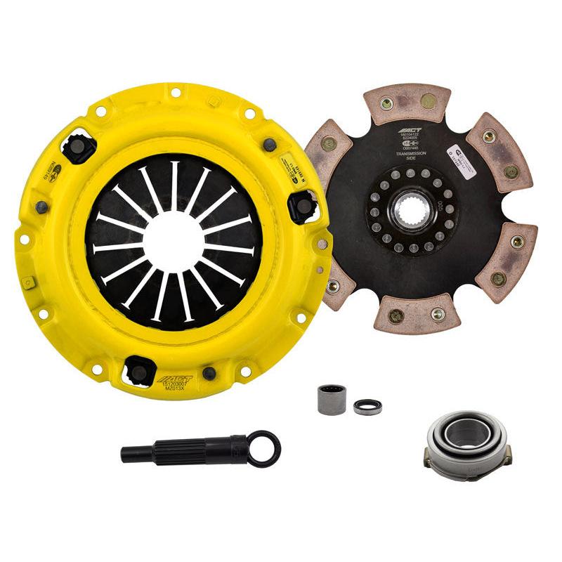 ACT 1987 Mazda RX-7 XT/Race Rigid 6 Pad Clutch Kit - T1 Motorsports
