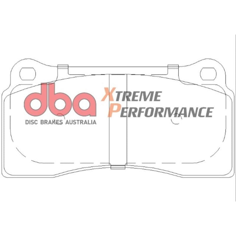 DBA 09-11 Nissan GT-R XP650 Rear Brake Pads - T1 Motorsports