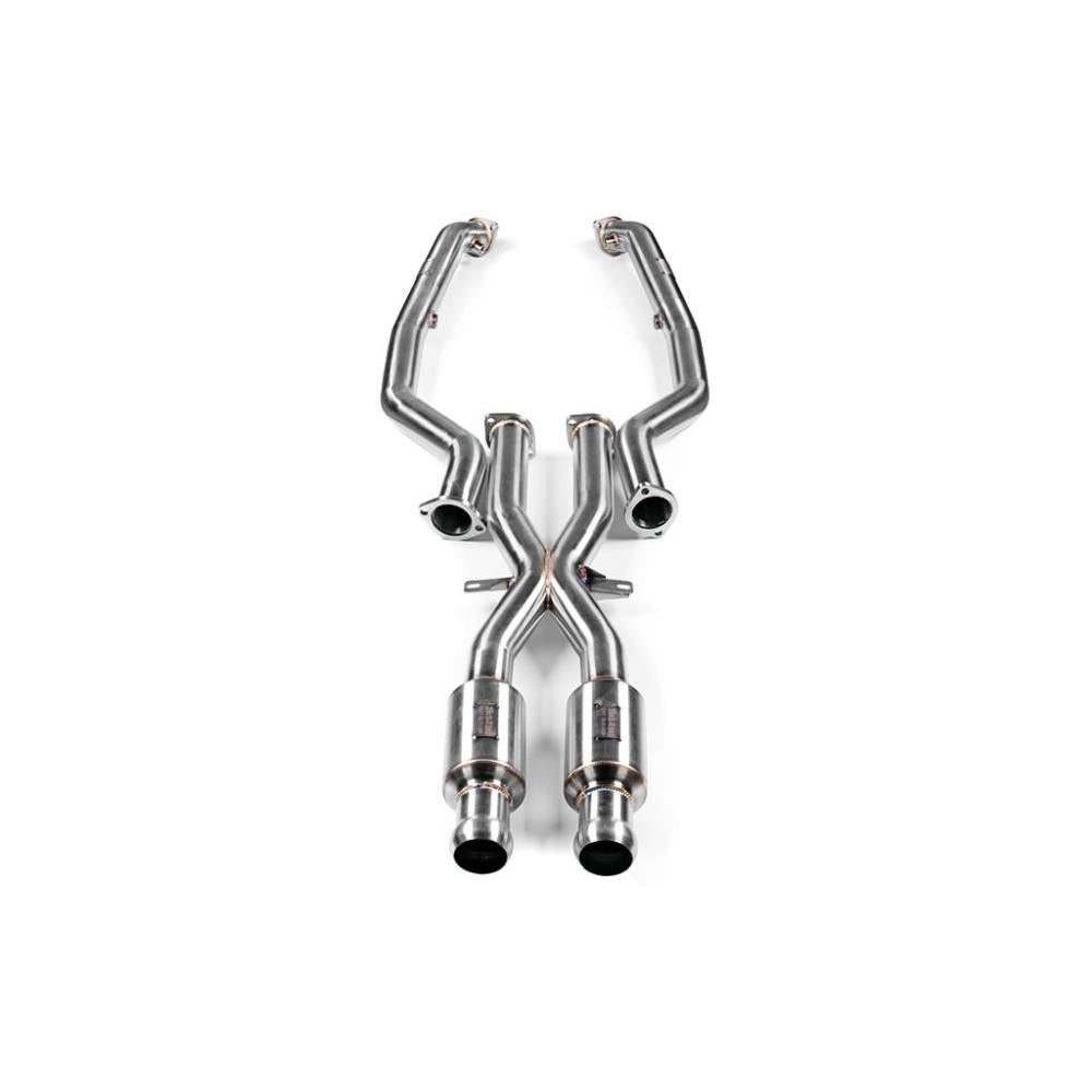 Macht Schnell - Stainless Steel Race X-Pipe (Catless) - E9X M3 - T1 Motorsports