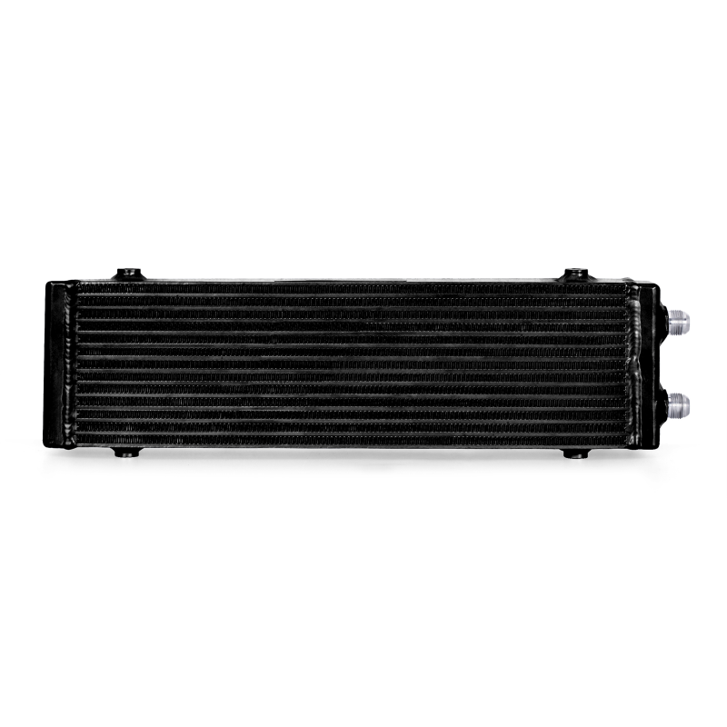Mishimoto Universal Large Bar and Plate Dual Pass Black Oil Cooler - T1 Motorsports