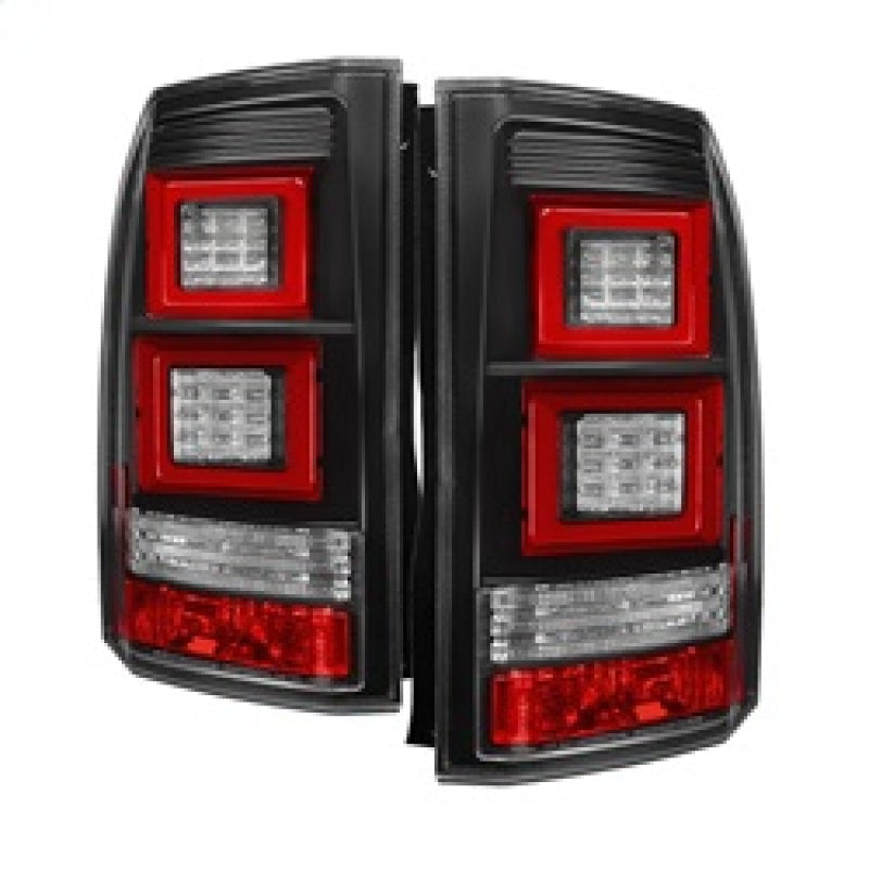 Spyder Land Rover Discovery LR4 10-14 Light Bar LED Tail Lights Black ALT-YD-LRDLR410-LBLED-BK