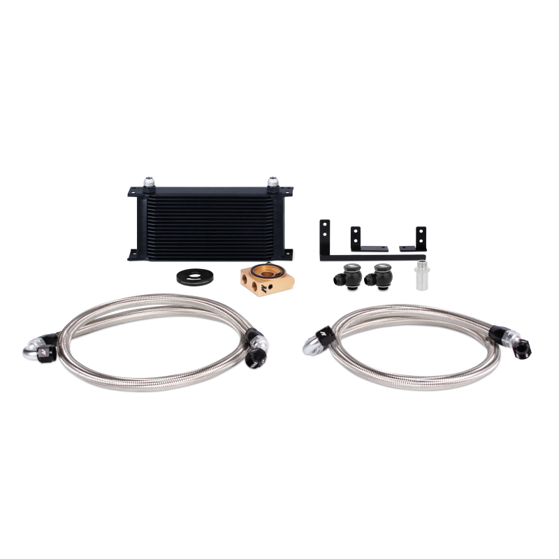 Mishimoto 2016+ Mazda Miata Thermostatic Oil Cooler Kit - Black - T1 Motorsports
