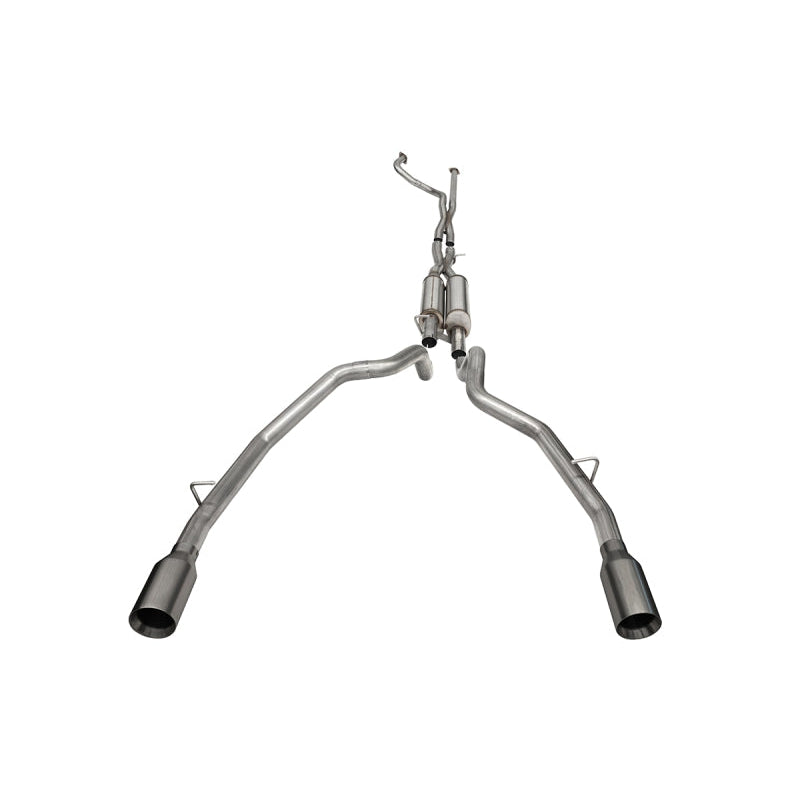 Corsa Xtreme Cat-Back Exhaust - Gunmetal Tip - 2021-2024 Dodge Ram TRX