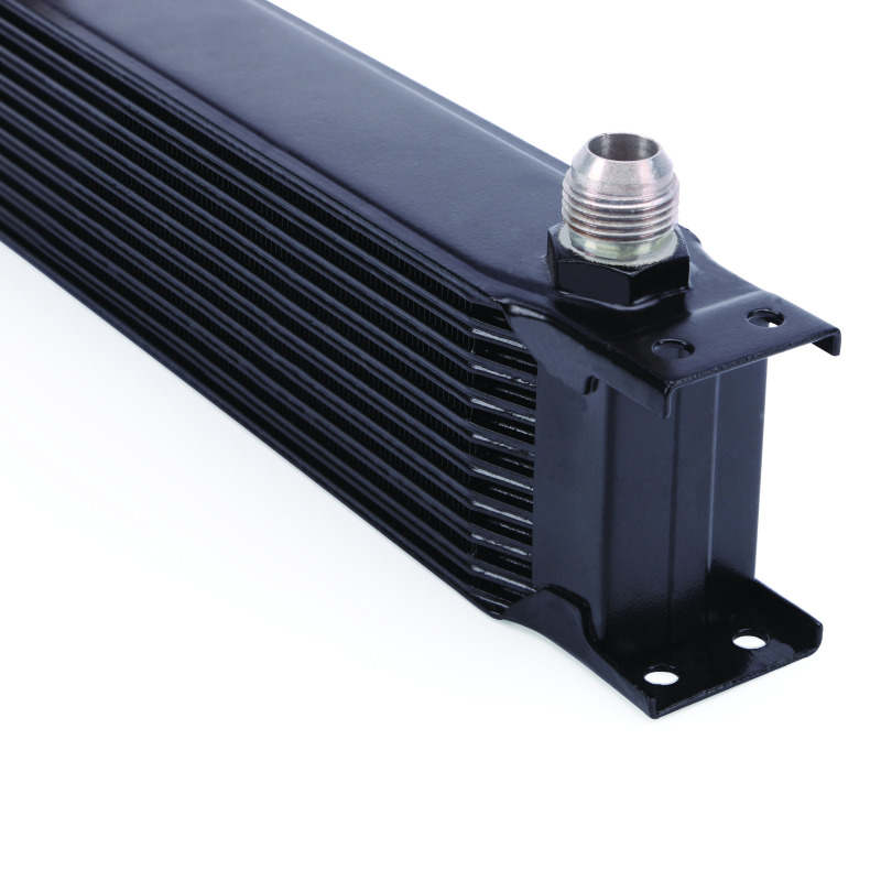 Mishimoto Universal 10 Row Oil Cooler - Black - T1 Motorsports