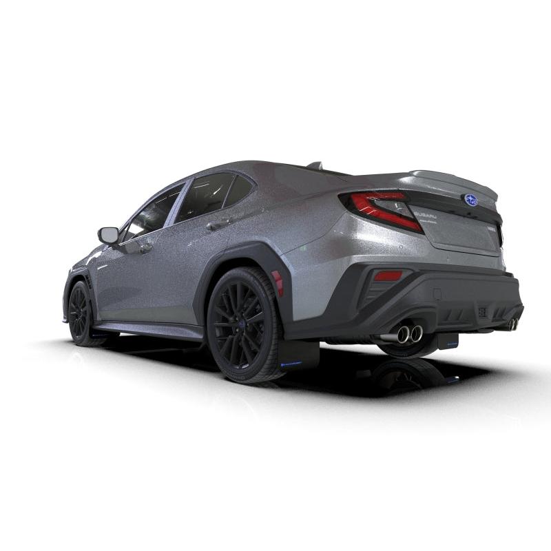 Rally Armor 2022 Subaru WRX Black UR Mud Flap w/ Blue Logo