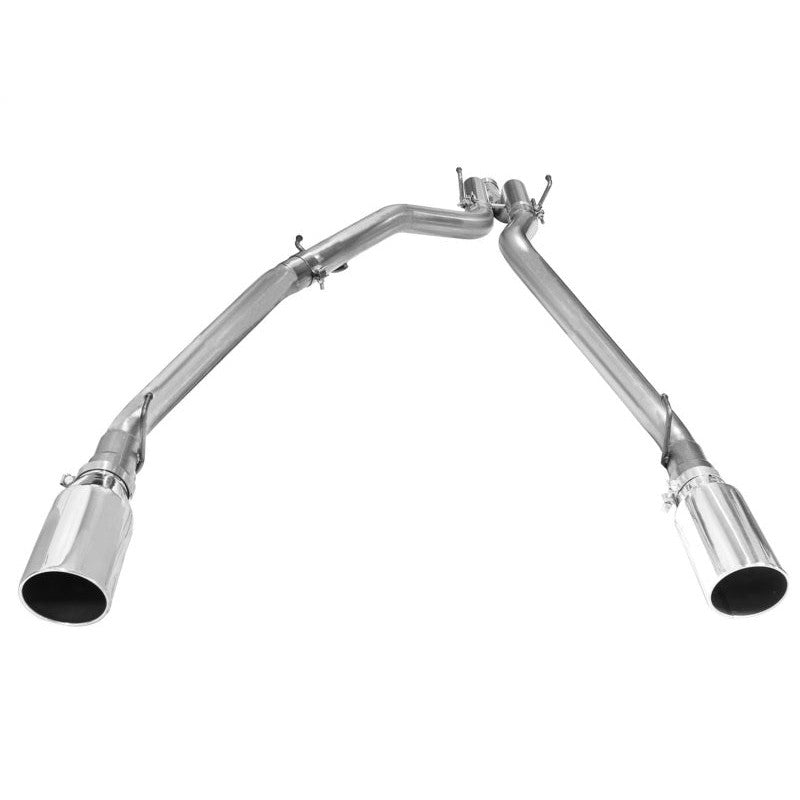 aFe MACHForce XP DPF-Back Exhaust 3in SS w/ 6in Polished Tips 2014 Dodge Ram 1500 V6 3.0L EcoDiesel