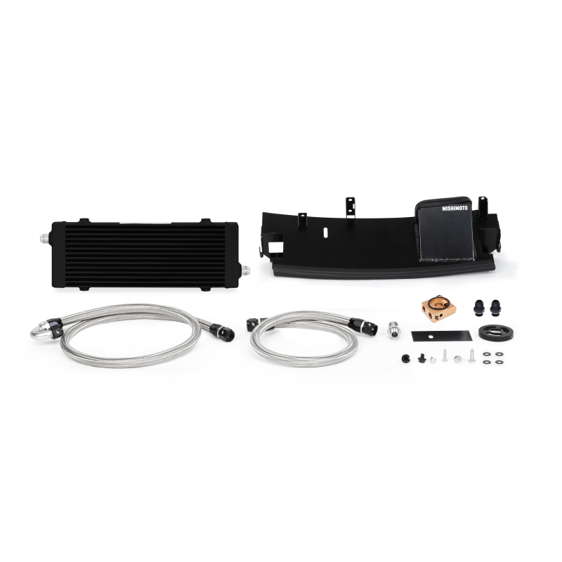 Mishimoto 2016+ Ford Focus RS Thermostatic Oil Cooler Kit - Black - T1 Motorsports