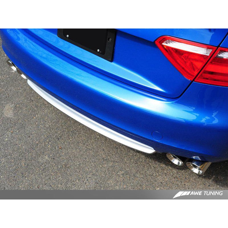 AWE Tuning Audi B8 S5 4.2L Touring Edition Exhaust System - Polished Silver Tips
