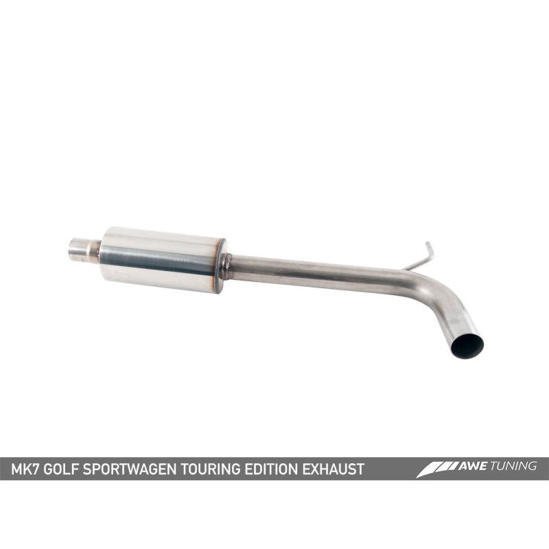 AWE Tuning VW MK7 Golf SportWagen Touring Edition Exhaust w/Chrome Silver Tips (90mm)