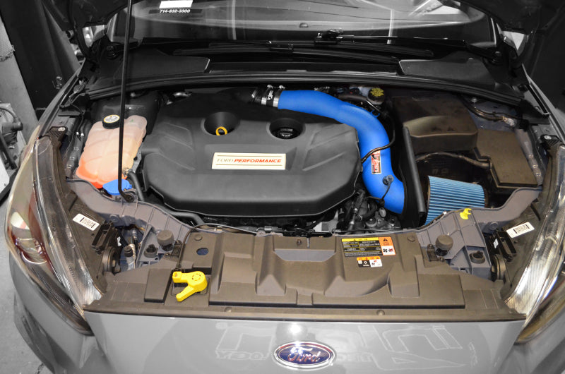 Injen16-18 Ford Focus RS Wrinkle Black Cold Air Intake - T1 Motorsports