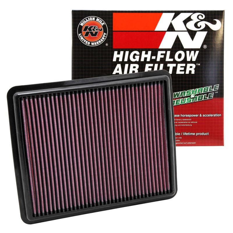 K&N Replacement Air Filter 10-12 Hyundai Santa Fe/Kia Sorrento / 11-12 Hyundai Sonata/Kia Optima