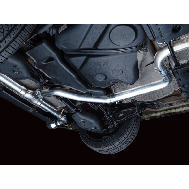 AWE 2022+ Volkswagen GTI MK8 Track Edition Exhaust - Chrome Silver Tips