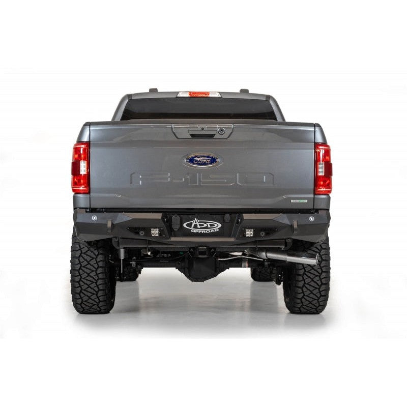 Addictive Desert Designs 2021 Ford F-150 Stealth Fighter Rear Bumper w/ Back up Sensors