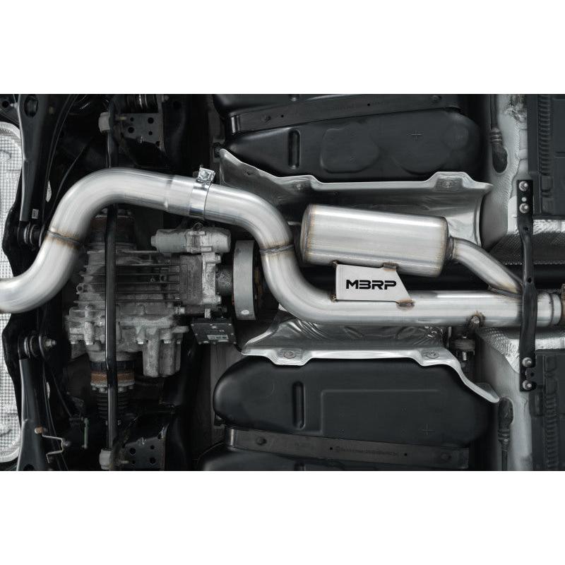 MBRP 15-19 VW Golf R 3in Cat Back Single Exit Exhaust Pro Series w/ Valve Delete - T304 - T1 Motorsports
