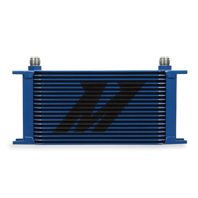 Mishimoto Universal 19 Row Oil Cooler - Blue - T1 Motorsports