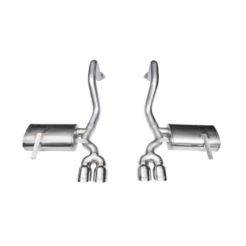 Corsa Xtreme Axle-Back Exhaust w/ Twin 3.5" Polished Tips - 1997-2004 Chevrolet Corvette C5 Z06 5.7L V8