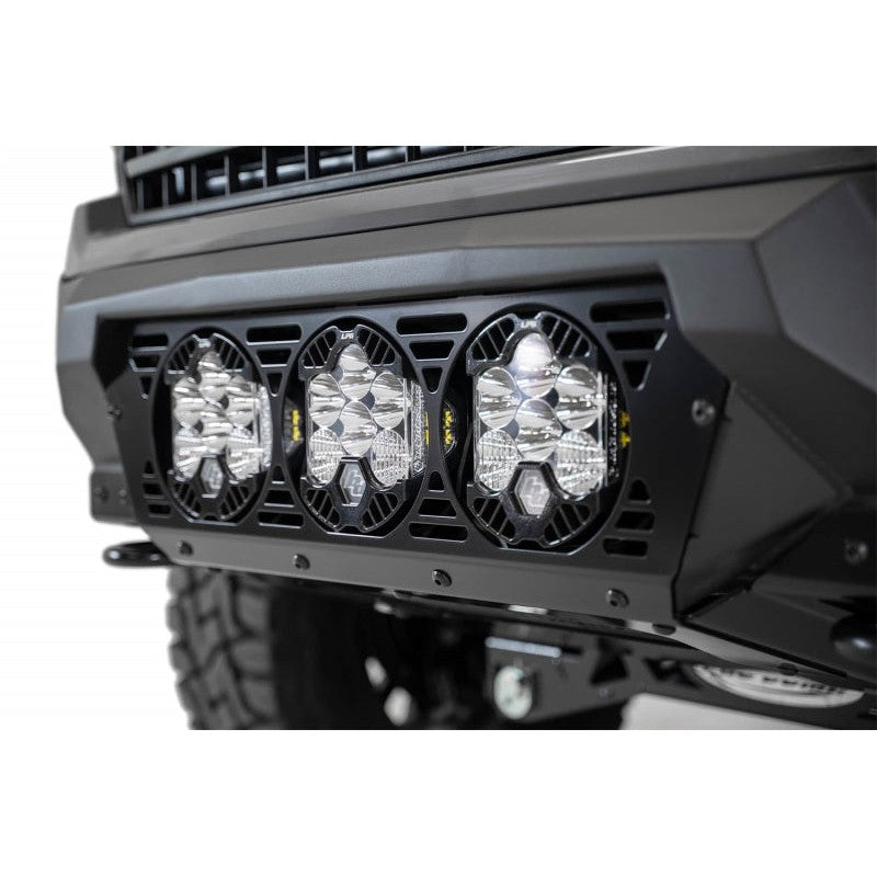 Addictive Desert Designs 18-20 Ford F-150 Bomber Front Bumper w/ 3 Baja Designs LP6 Mounts