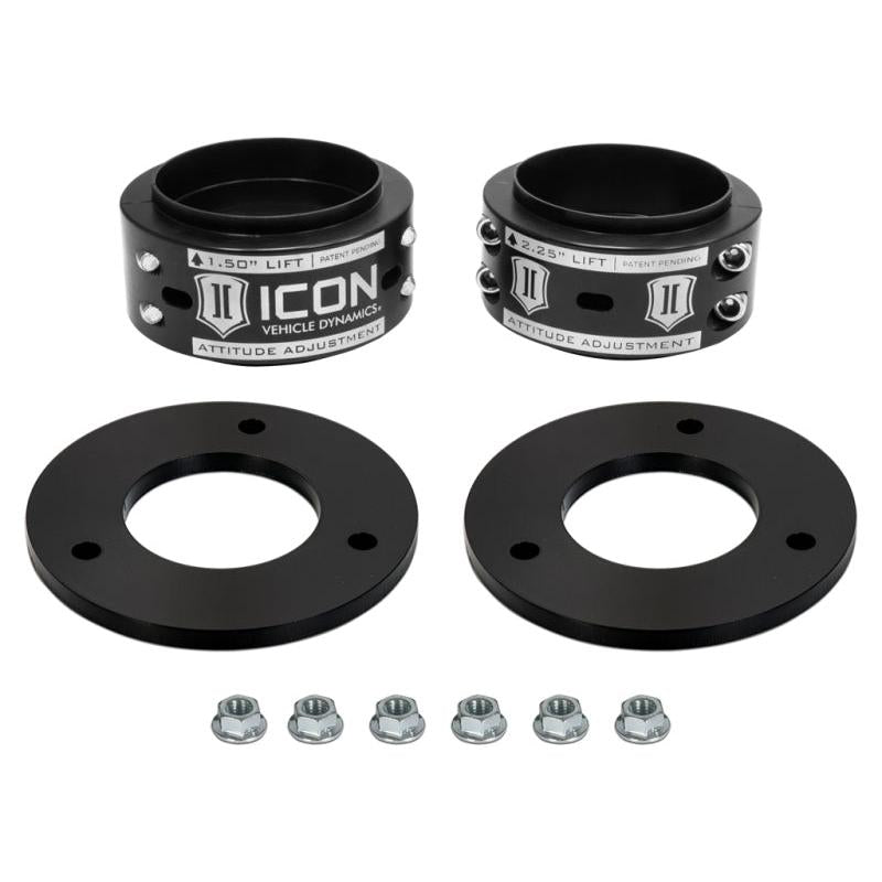 ICON 2017+ Ford Raptor .5-2.25 AAC Leveling Kit - T1 Motorsports