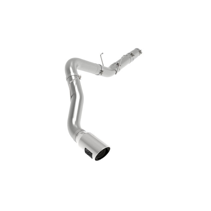 aFe LARGE BORE HD 5in 409-SS DPF-Back Exhaust w/Pol Tip 19-20 Ram Diesel Trucks L6-6.7L (td)