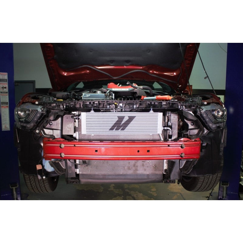 Mishimoto 2015+ Ford Mustang GT Thermostatic Oil Cooler Kit - Silver - T1 Motorsports