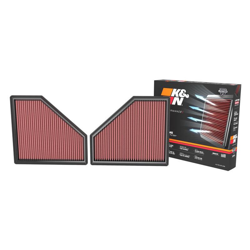 K&N 20-22 BMW M3 L6 3.0L F/I Replacement Air Filter