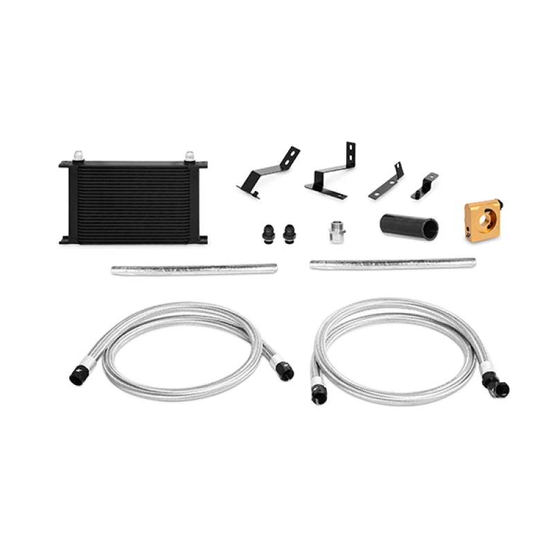 Mishimoto 2016+ Chevrolet Camaro 2.0t Thermostatic Oil Cooler Kit Black - T1 Motorsports