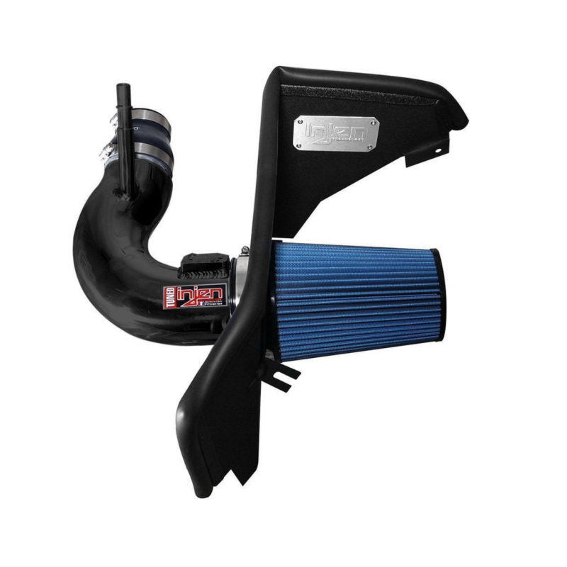 Injen 2016+ Chevy Camaro 2.0L Wrinkle Black Power-Flow Air Intake System - T1 Motorsports