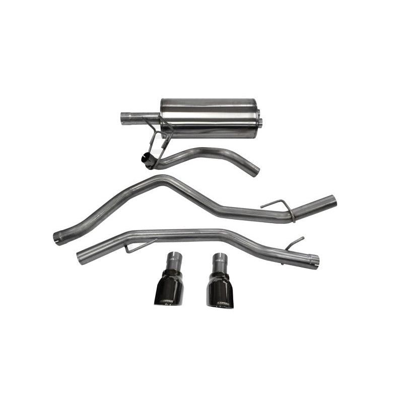 Corsa Sport Dual Rear Exit Cat-Back Exhaust w/Black Tips - 2009-2024 Dodge Ram 1500 4.7L/5.7L V8