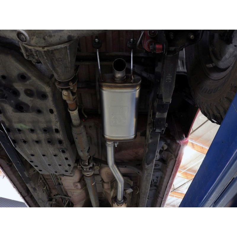aFe ROCK BASHER 2.5in 409 SS Cat-Back Exhaust - 99-04 Toyota Tacoma L4-2.4L / V6-3.4L