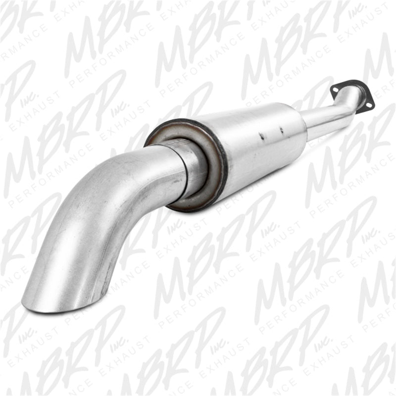 MBRP 11-12 Ford F-150 SVT Raptor 6.2L EC-SB/CC-SB 3.5in Cat Back Single Turn Down Alum Exhaust - T1 Motorsports