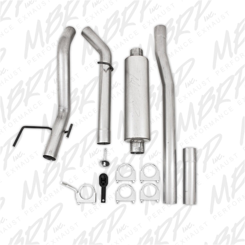 MBRP 03-13 Ram Hemi 2500/3500 5.7L Alum 3in Cat Back Single Side Exit - T1 Motorsports