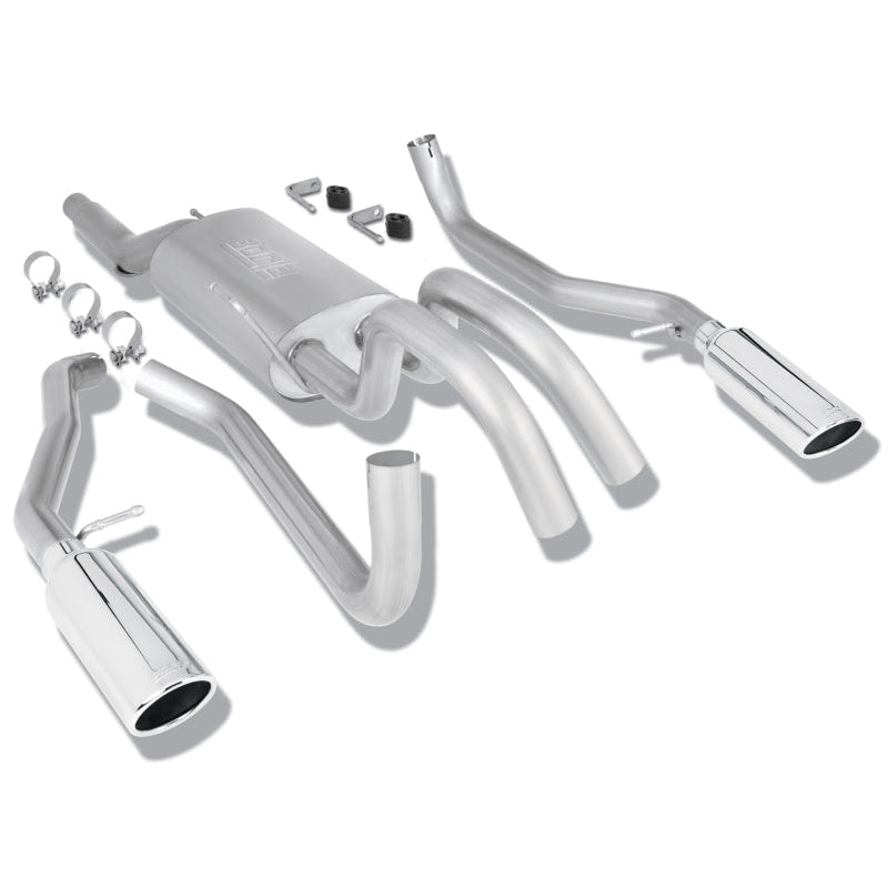 Borla 09 Ford F-150 Stainless Steel Touring Style Catback Exhaust - T1 Motorsports