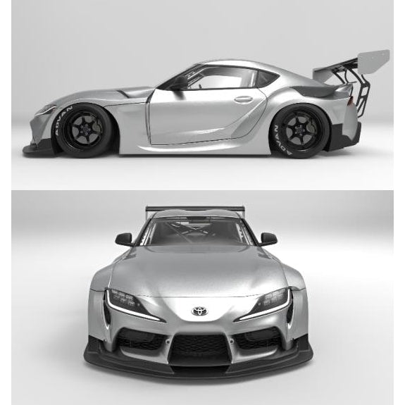 HKS Premium Full Body Kit With Wing - Toyota GR Supra