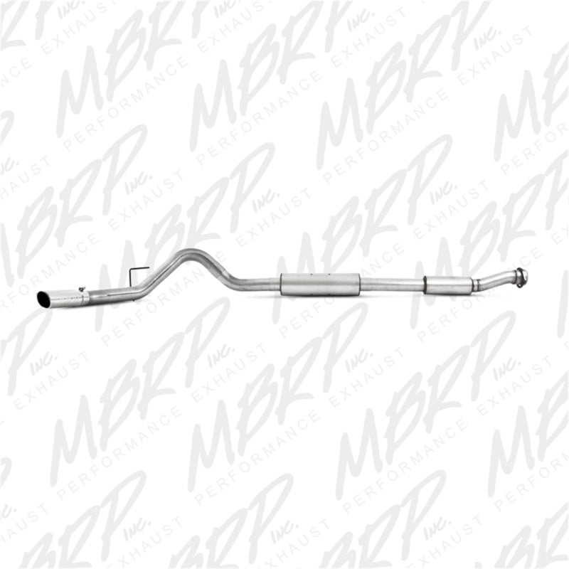 MBRP 11-12 Ford F150 SVT Raptor 6.2L EC-SB/CC-SB 3.5in Cat Back Single Exit Alum Exhaust System - T1 Motorsports