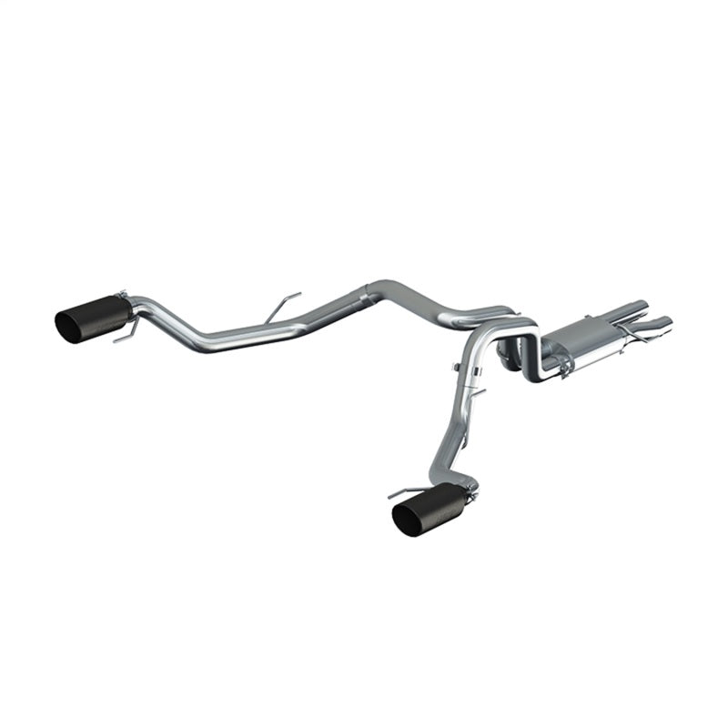 MBRP 17-20 Ford F-150 Raptor 3.5L Ecoboost Dual Rear Exit T409 3in Resonater Back Exhaust System - T1 Motorsports