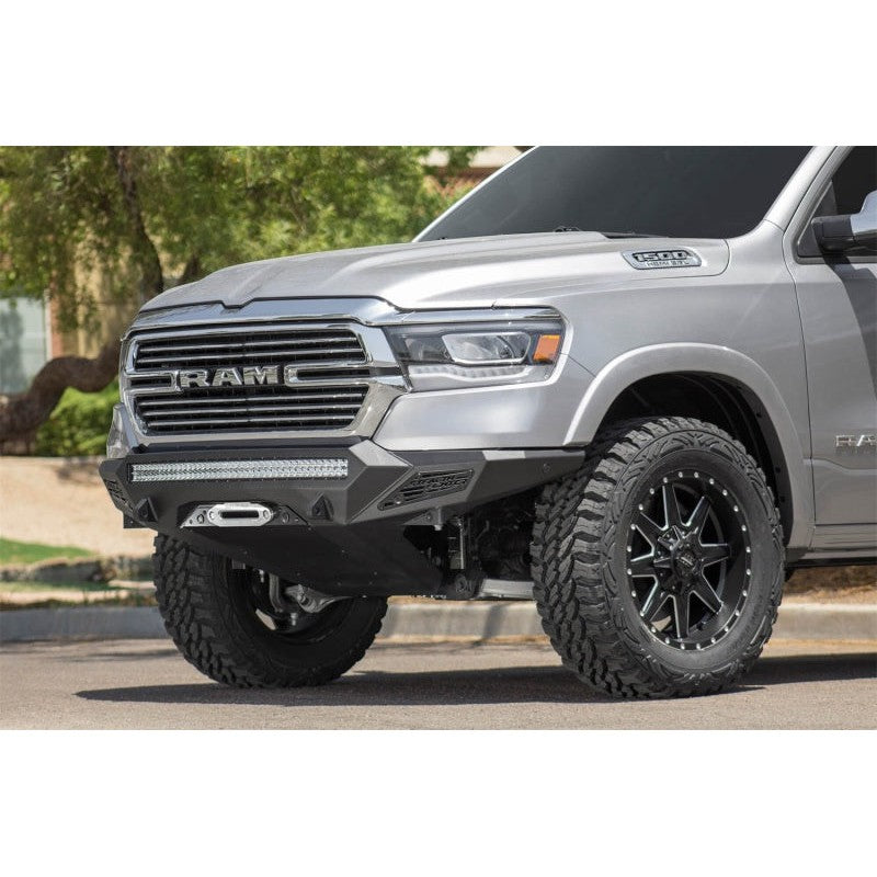 Addictive Desert Designs 19 Ram 1500 Stealth Fighter Front Bumper w/ Winch Mount & Sensor Cut Outs