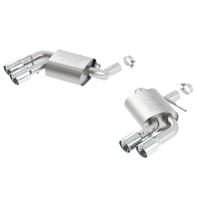 Borla 16 Chevy Camaro 6.2L Atak Rear Section Exhaust w/o Dual Mode Valves - T1 Motorsports