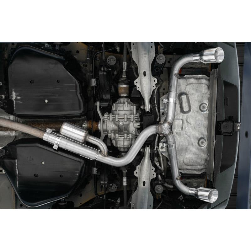 MBRP 2021+ Ford Bronco Sport (1.5L / 2.0L EcoBoost) 2.5in Res-Back Exhaust - Dual Rear - Alum. Steel - T1 Motorsports